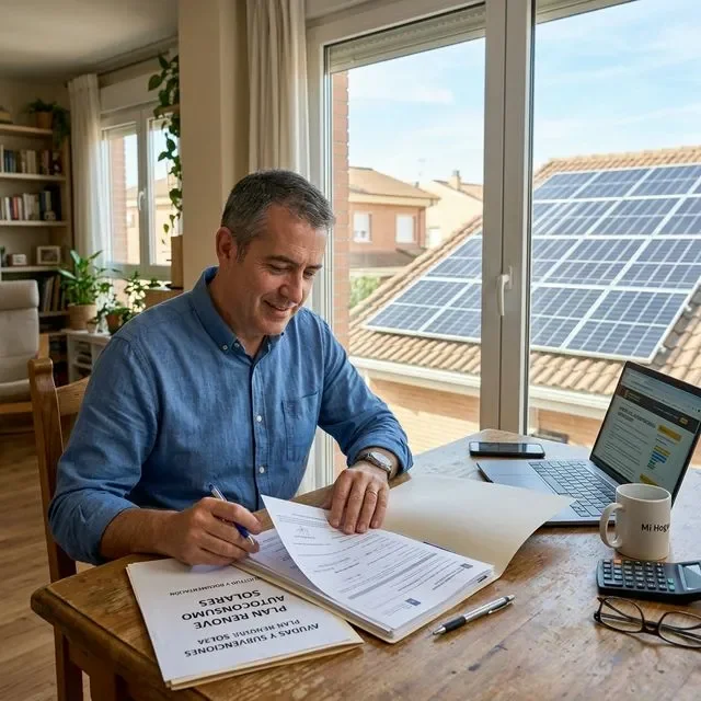 Subvenciones disponibles para instalar placas solares en vivienda en 2026